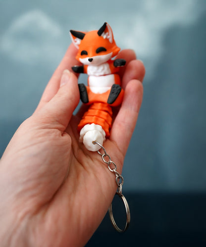Flexi Magnetic Keyring, the Fox