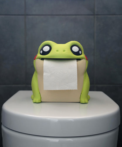 Croa the Frog Toilet Paper Dispenser