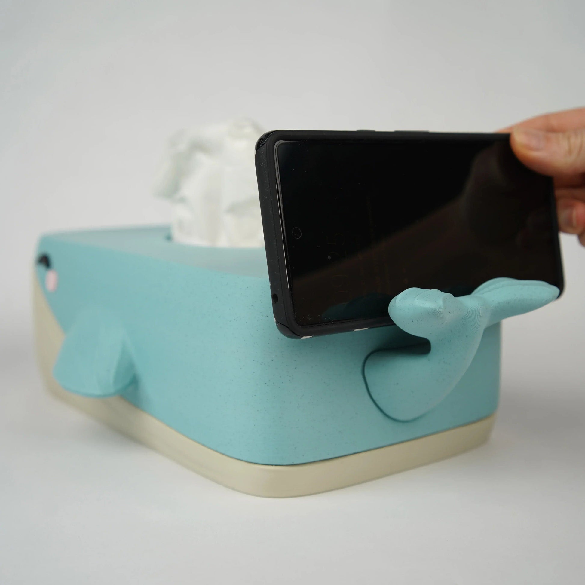 Housse de boîte à mouchoirs la baleine - Jagou Design – Créations artisanales uniques