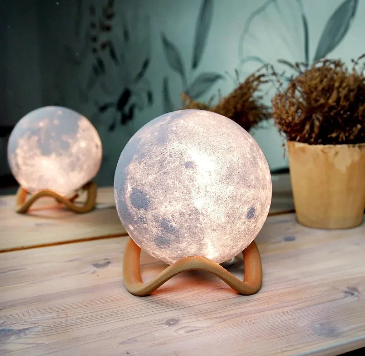 Lampe Lune - Jagou Design – Créations artisanales uniques
