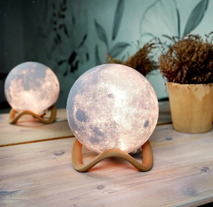 Lampe Lune - Jagou Design – Créations artisanales uniques