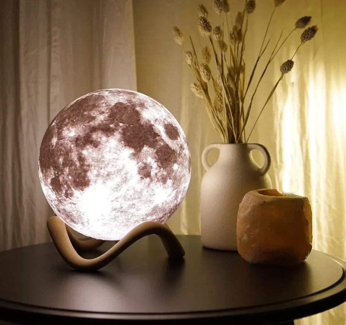 Lampe Lune - Jagou Design – Créations artisanales uniques