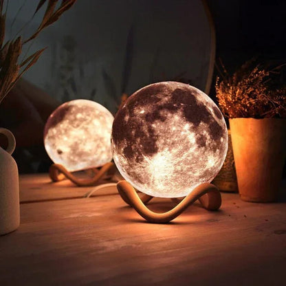 Lampe Lune - Jagou Design – Créations artisanales uniques