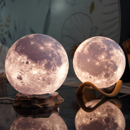 Lampe Lune - Jagou Design – Créations artisanales uniques