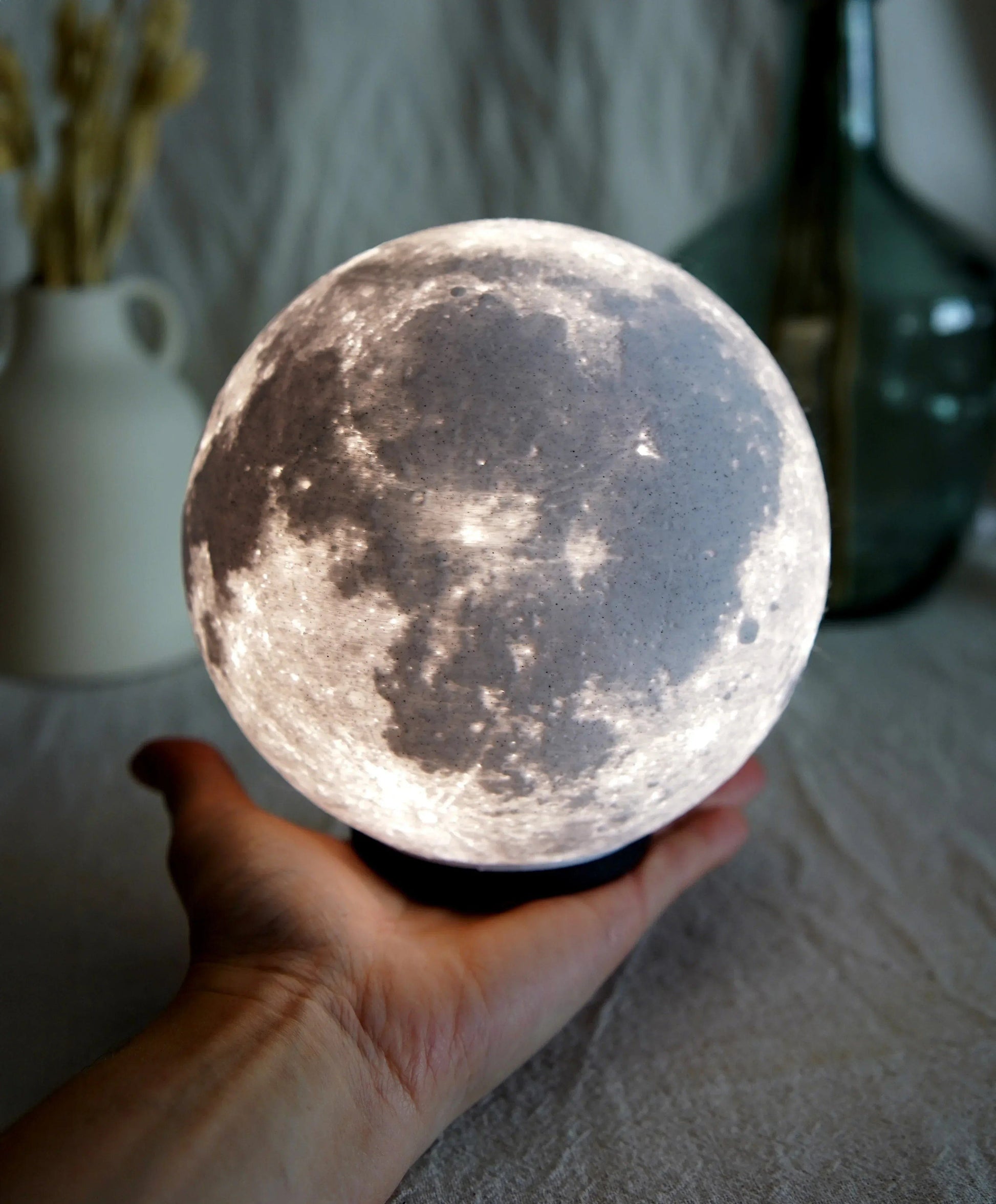Lampe Lune Miniature - Jagou Design – Créations artisanales uniques