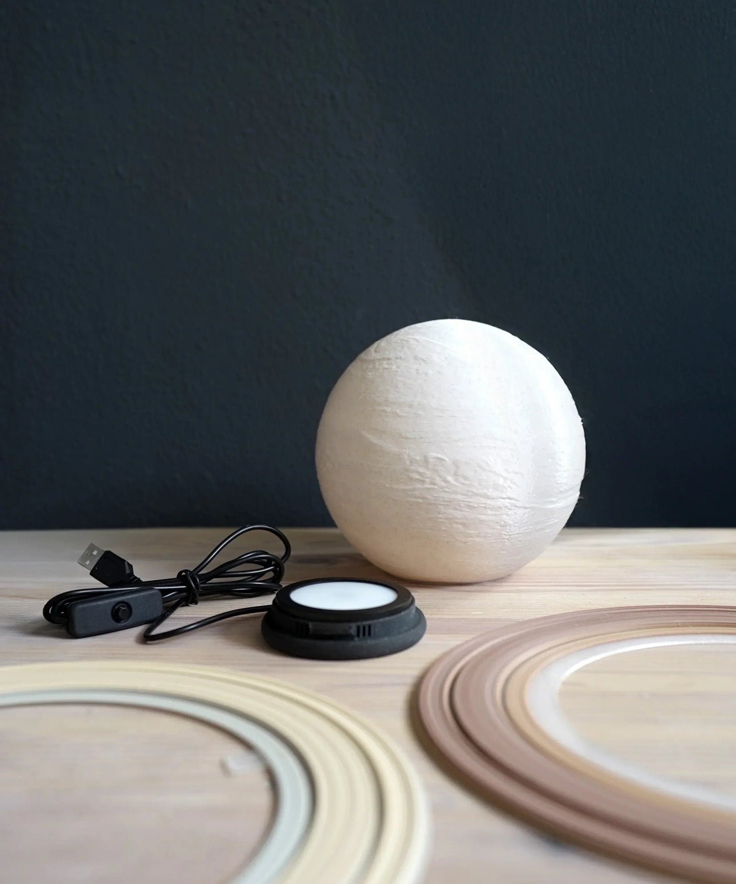 Lampe Saturne - Jagou Design – Créations artisanales uniques