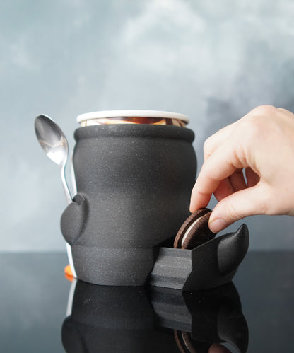 Snowflake the Penguin Ice Cream Holder