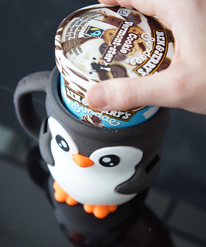 Snowflake the Penguin Ice Cream Holder