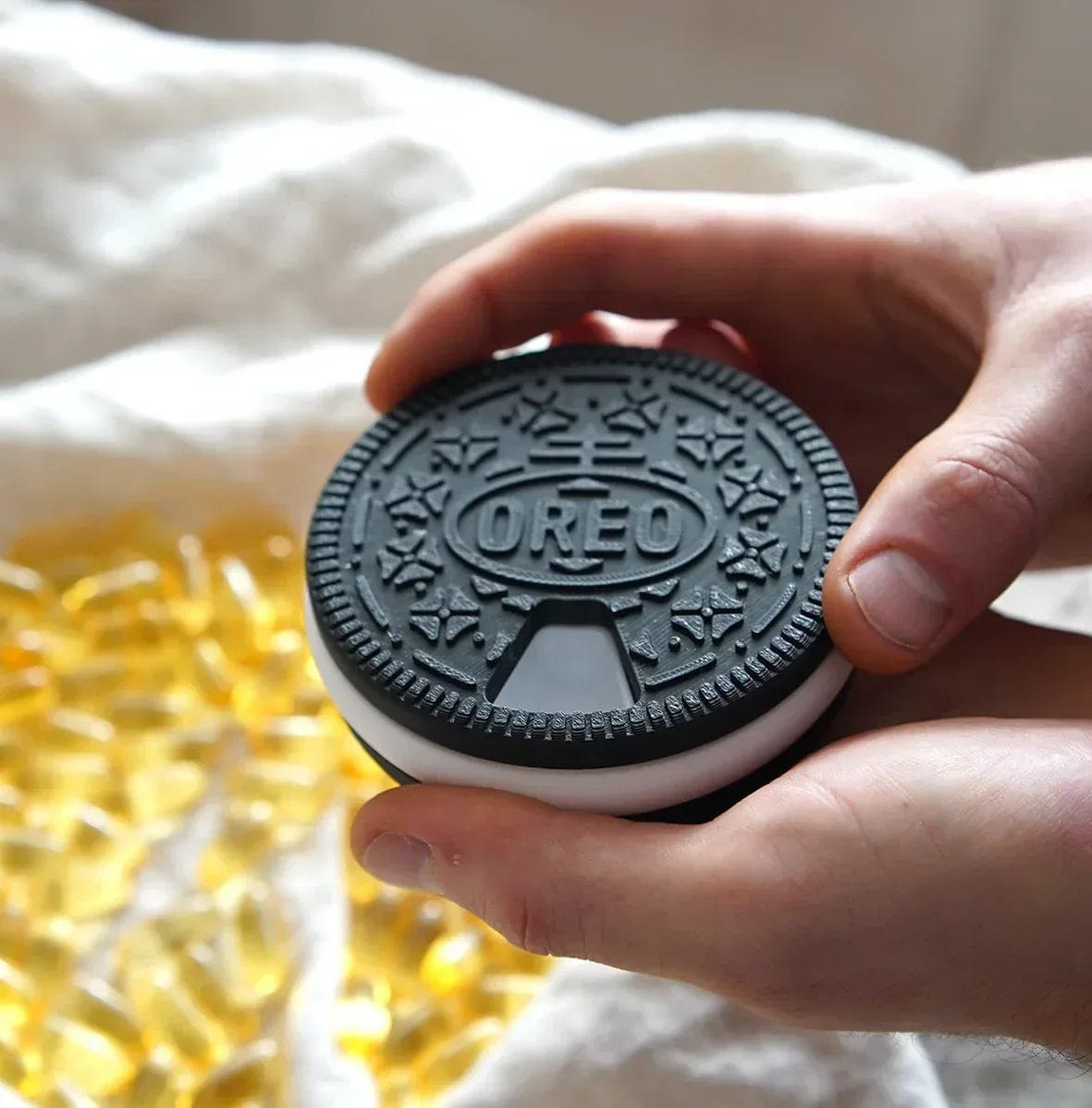 Pilulier Oreo Design - Jagou Design – Créations artisanales uniques