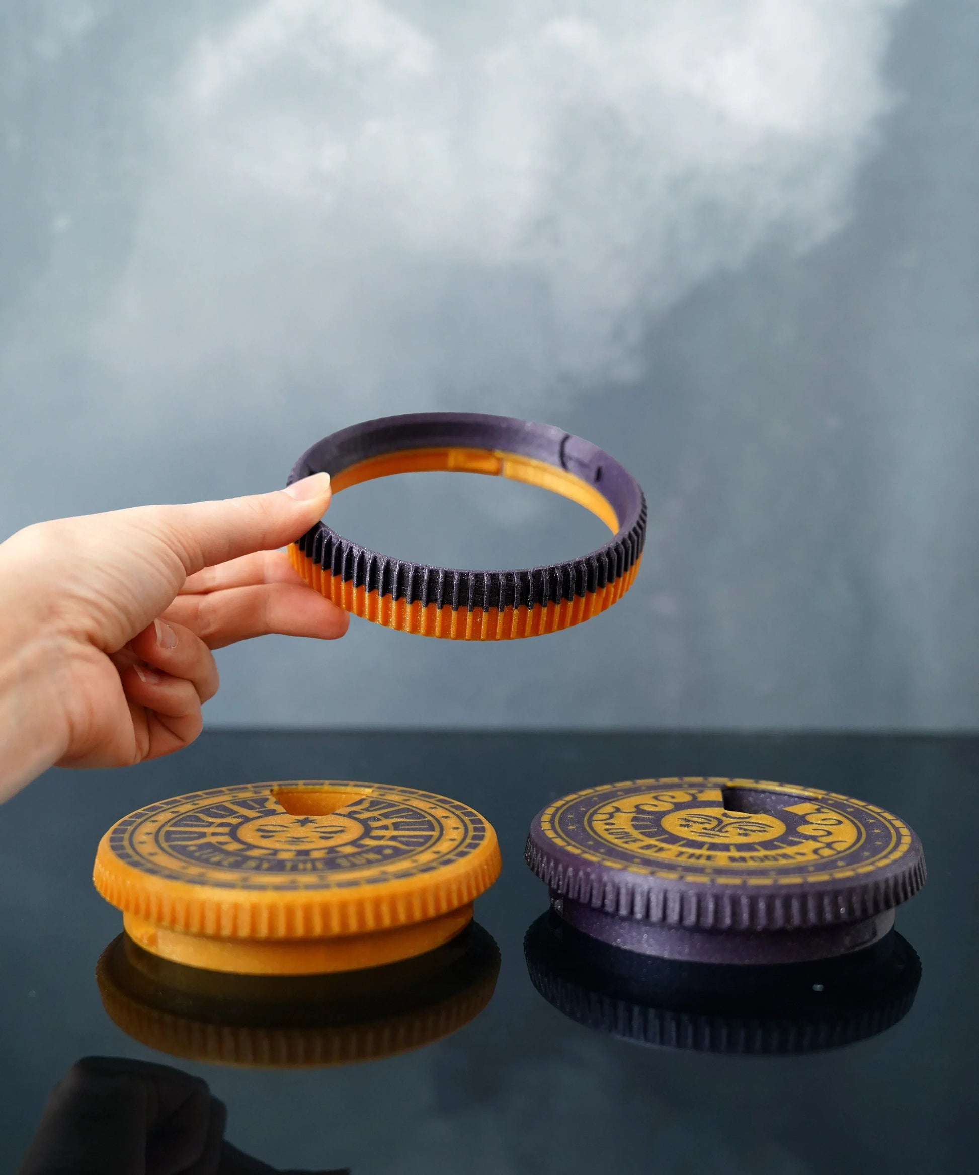 Pilulier Soleil ou Lune - Jagou Design – Créations artisanales uniques