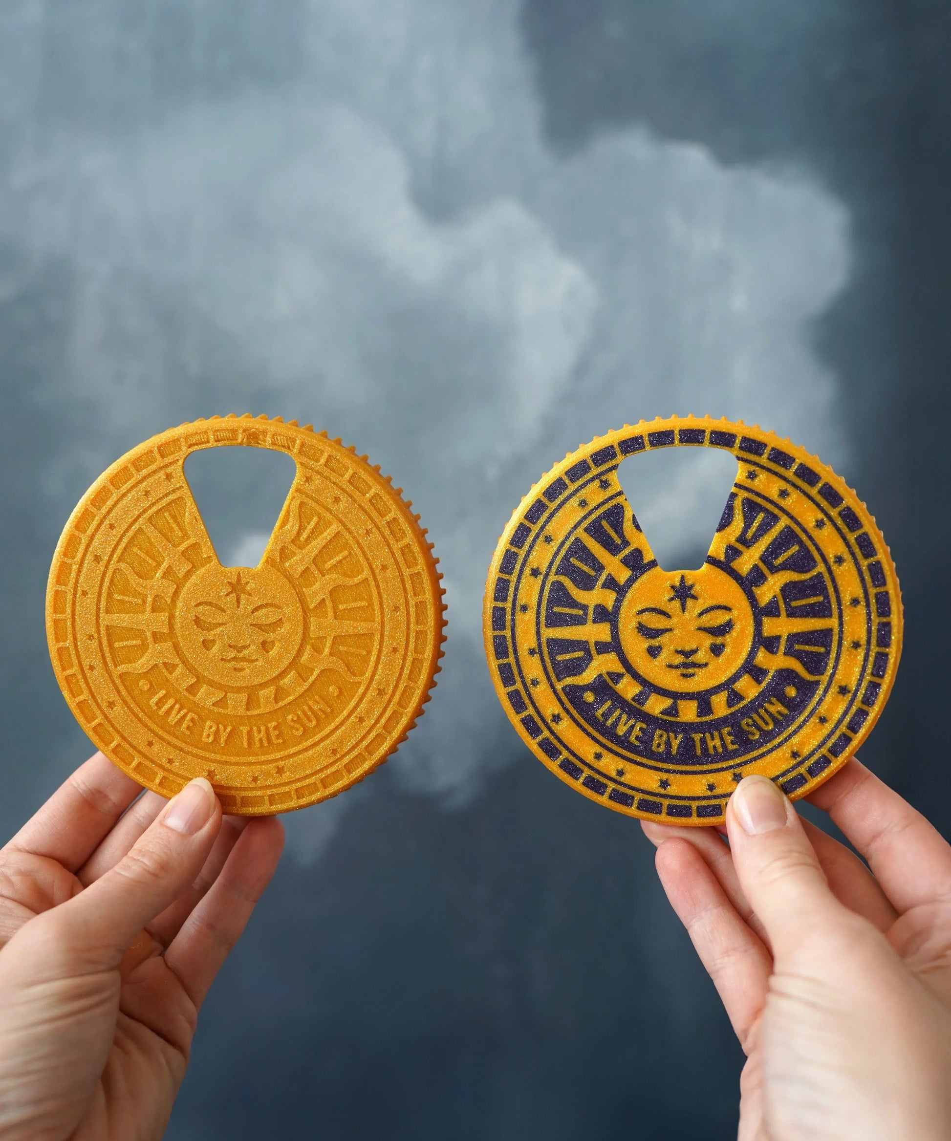 Pilulier Soleil ou Lune - Jagou Design – Créations artisanales uniques