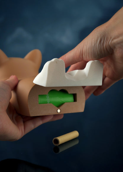 Distributeur de sacs à crottes 3D | 5 rouleaux