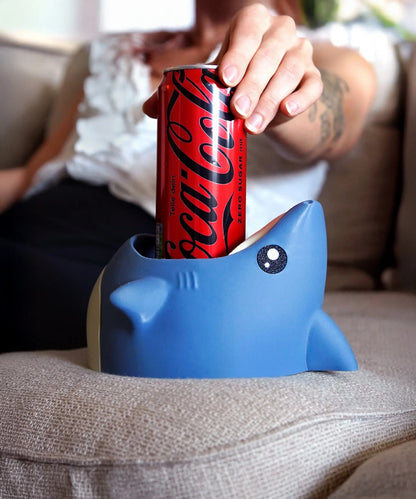 Porte-canette le Requin - Jagou Design – Créations artisanales uniques
