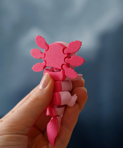 Porte-clés Axolotl - Jagou Design – Créations artisanales uniques