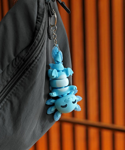 Porte-clés Axolotl - Jagou Design – Créations artisanales uniques