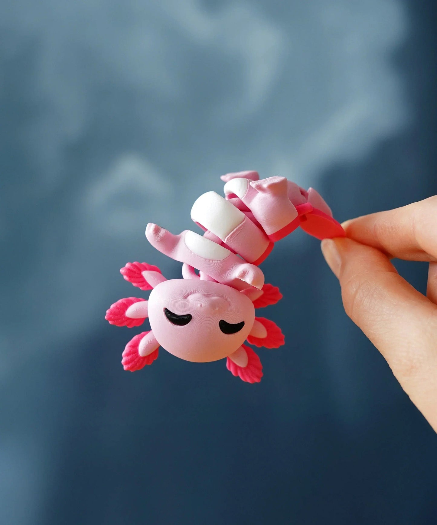 Porte-clés Axolotl - Jagou Design – Créations artisanales uniques