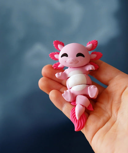Porte-clés Axolotl - Jagou Design – Créations artisanales uniques