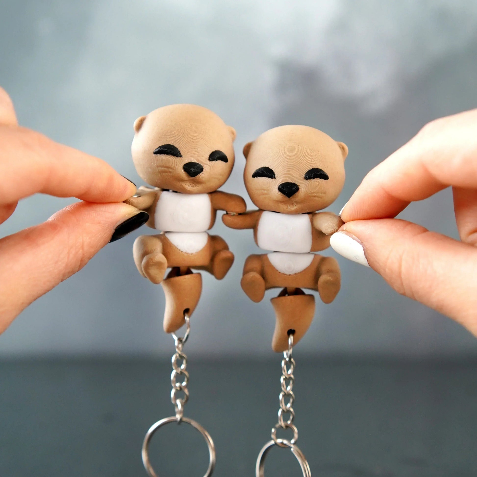 Porte-clés Bébé Loutre - Jagou Design – Créations artisanales uniques