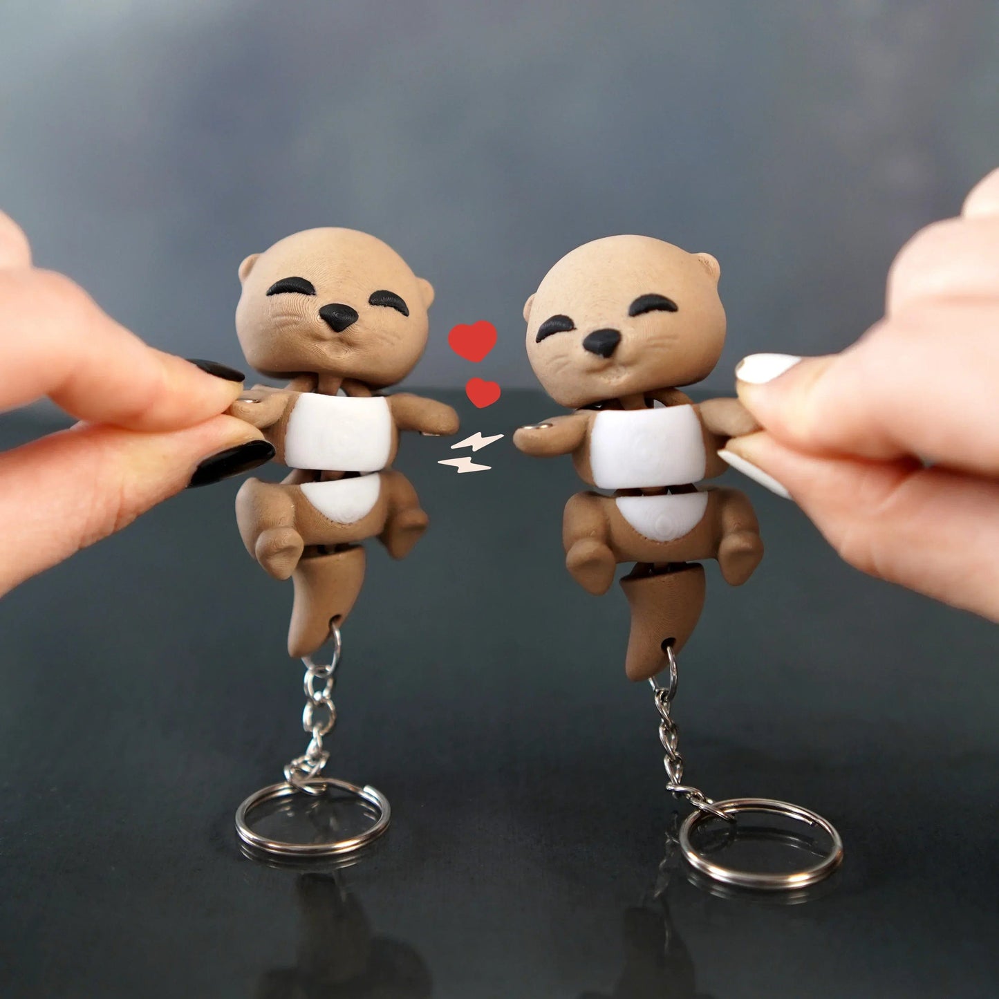 Porte-clés Bébé Loutre - Jagou Design – Créations artisanales uniques