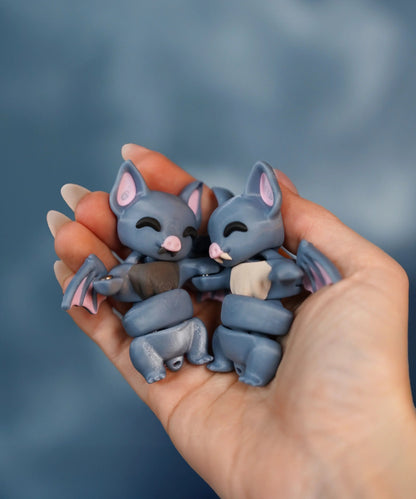Porte-clés Chauves-souris - Jagou Design – Créations artisanales uniques