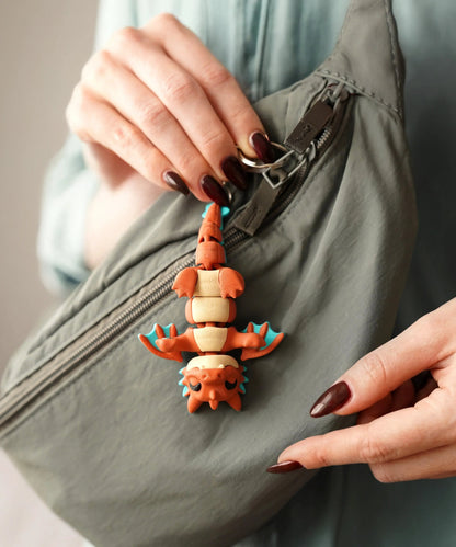 Porte-clés Dragon - Jagou Design – Créations artisanales uniques