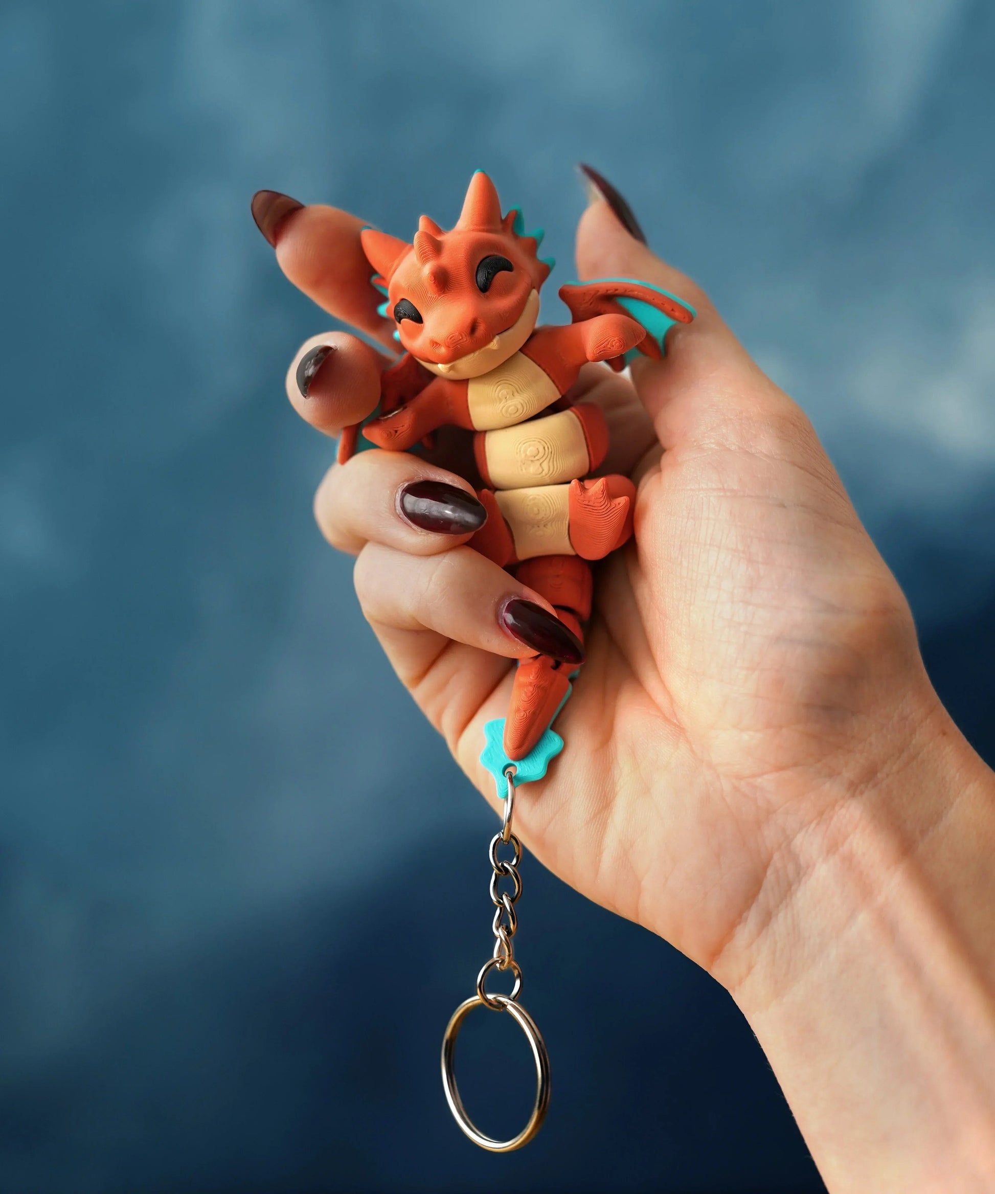 Porte-clés Dragon - Jagou Design – Créations artisanales uniques