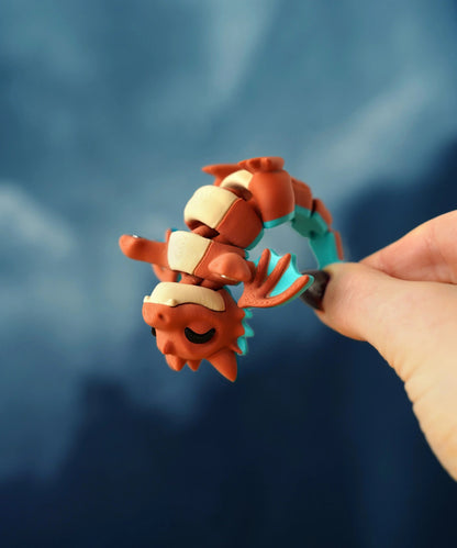 Porte-clés Dragon - Jagou Design – Créations artisanales uniques