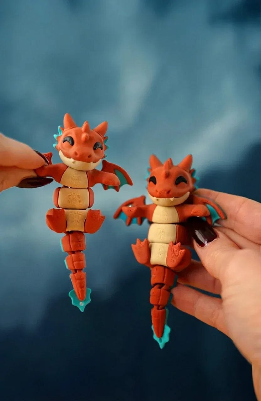 Porte-clés Dragon - Jagou Design – Créations artisanales uniques