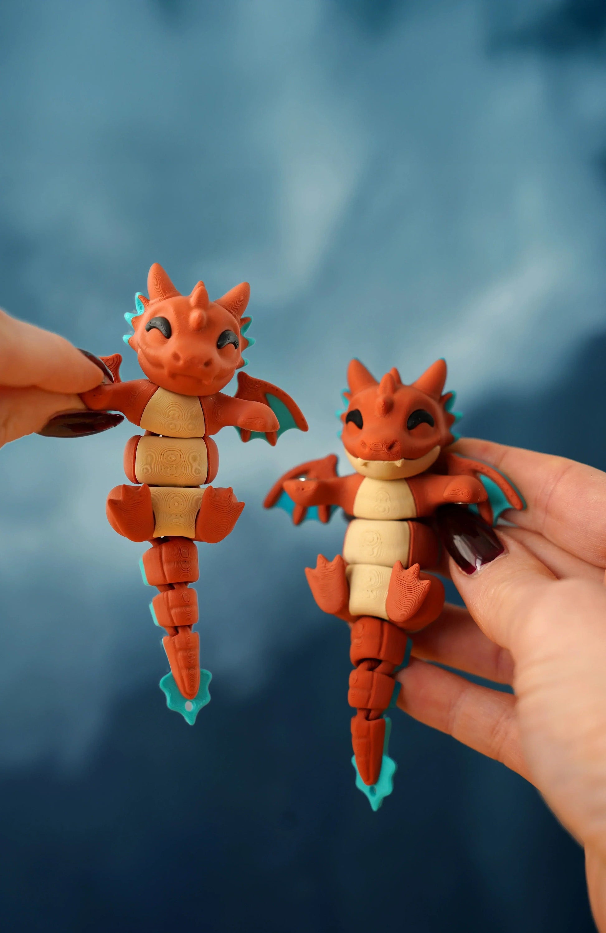 Porte-clés Dragon - Jagou Design – Créations artisanales uniques