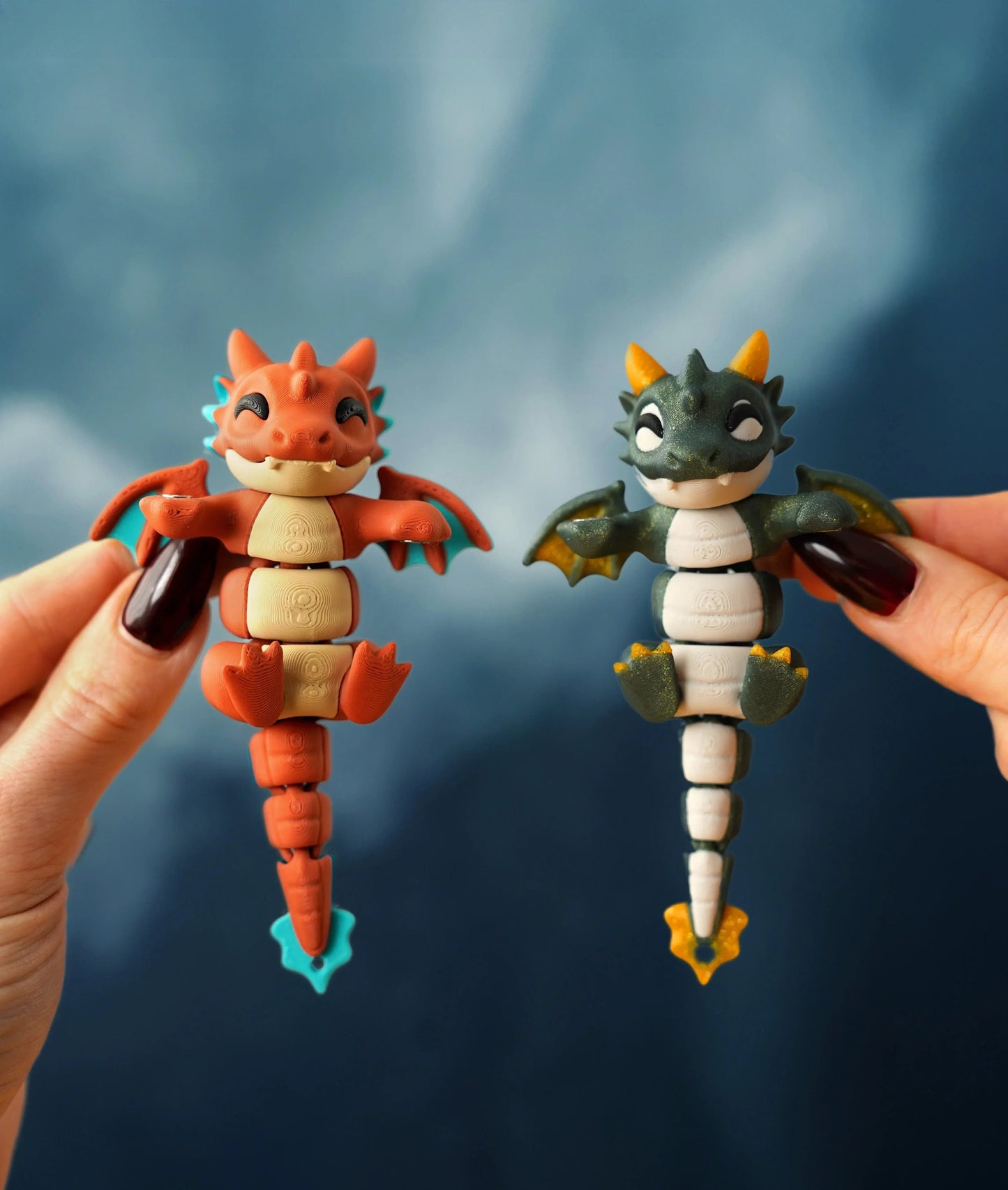 Porte-clés Dragon - Jagou Design – Créations artisanales uniques