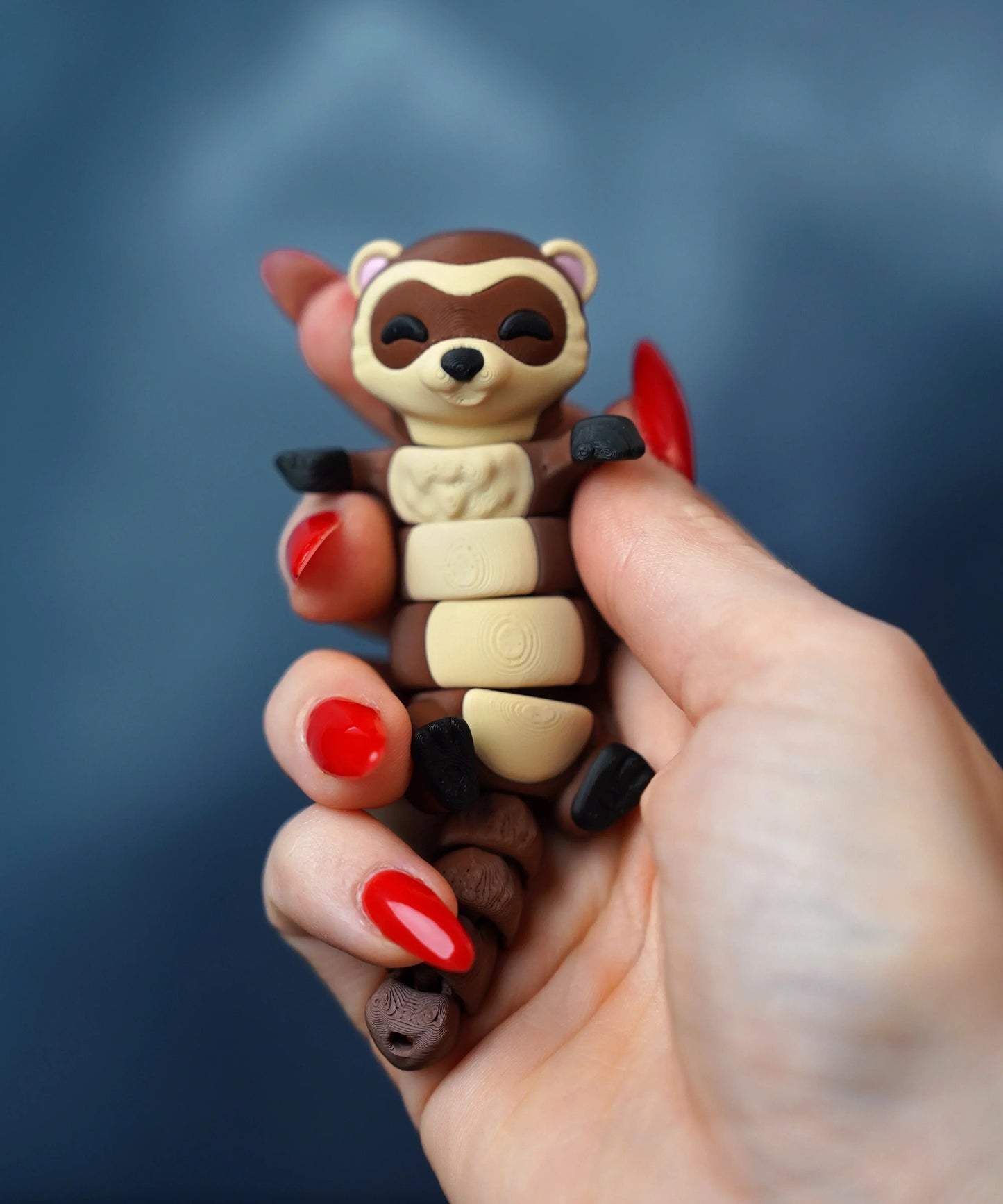 Porte-clés Furet - Jagou Design – Créations artisanales uniques