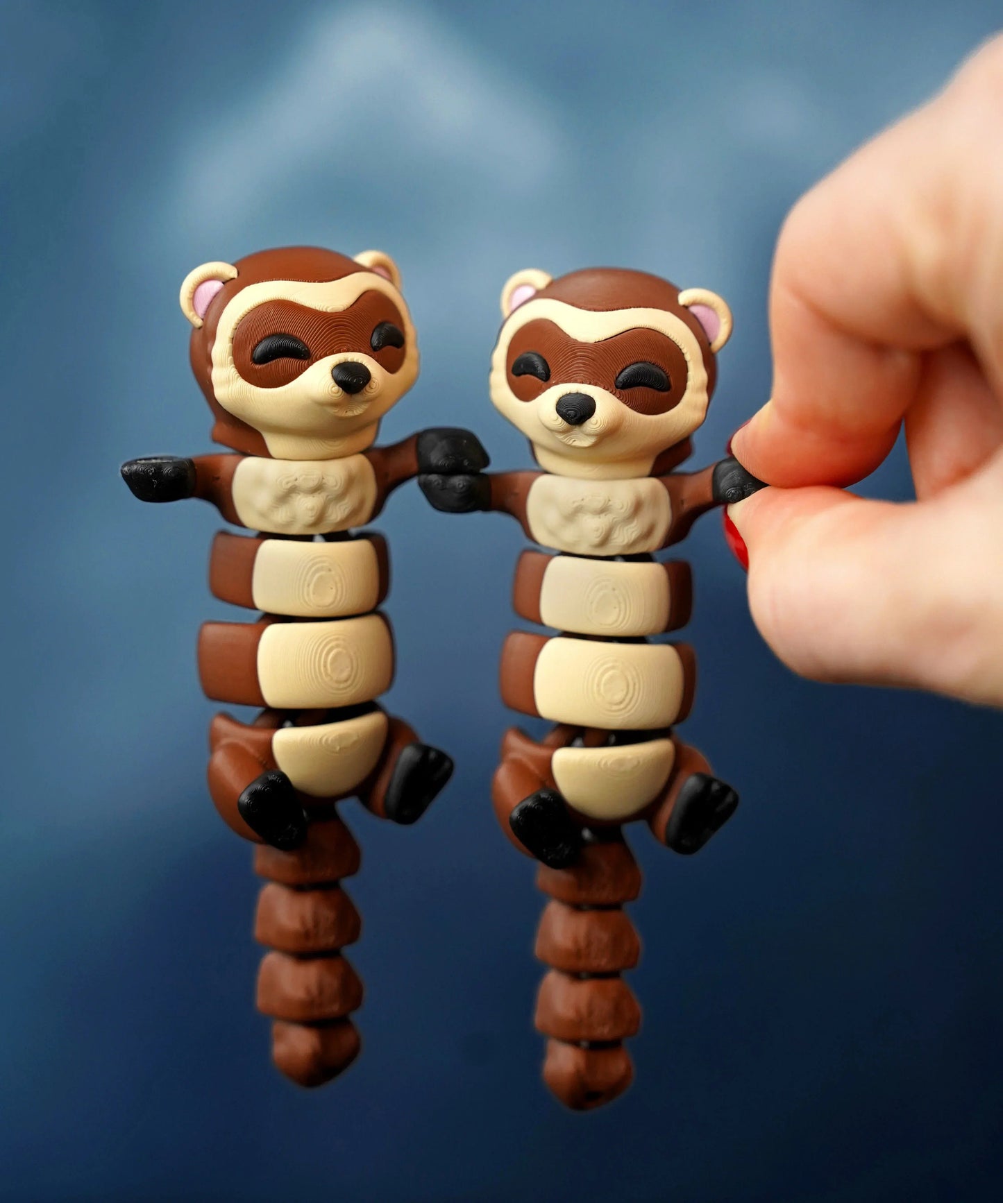 Porte-clés Furet - Jagou Design – Créations artisanales uniques
