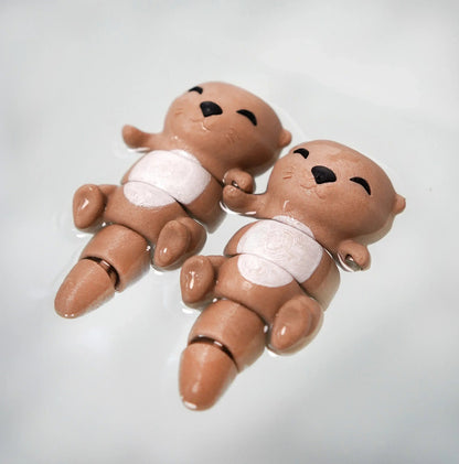 Porte-clés Loutre - Jagou Design – Créations artisanales uniques