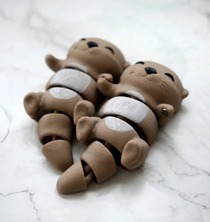 Porte-clés Loutre - Jagou Design – Créations artisanales uniques
