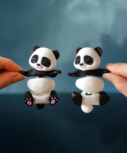 Porte-clés Panda - Jagou Design – Créations artisanales uniques