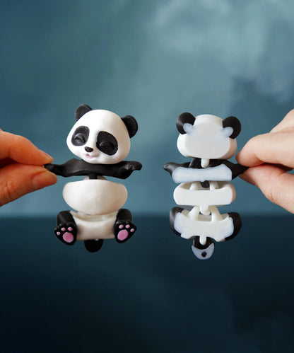Porte-clés Panda - Jagou Design – Créations artisanales uniques