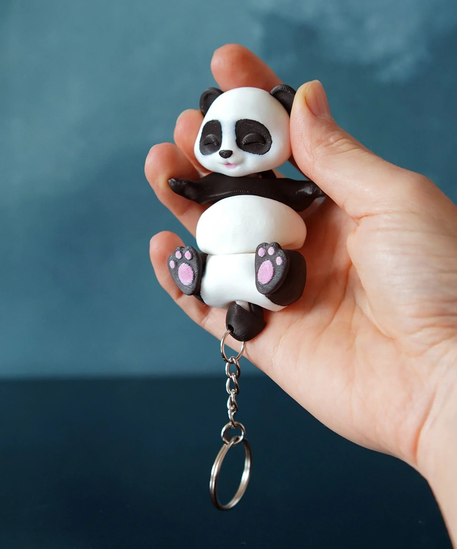 Porte-clés Panda - Jagou Design – Créations artisanales uniques