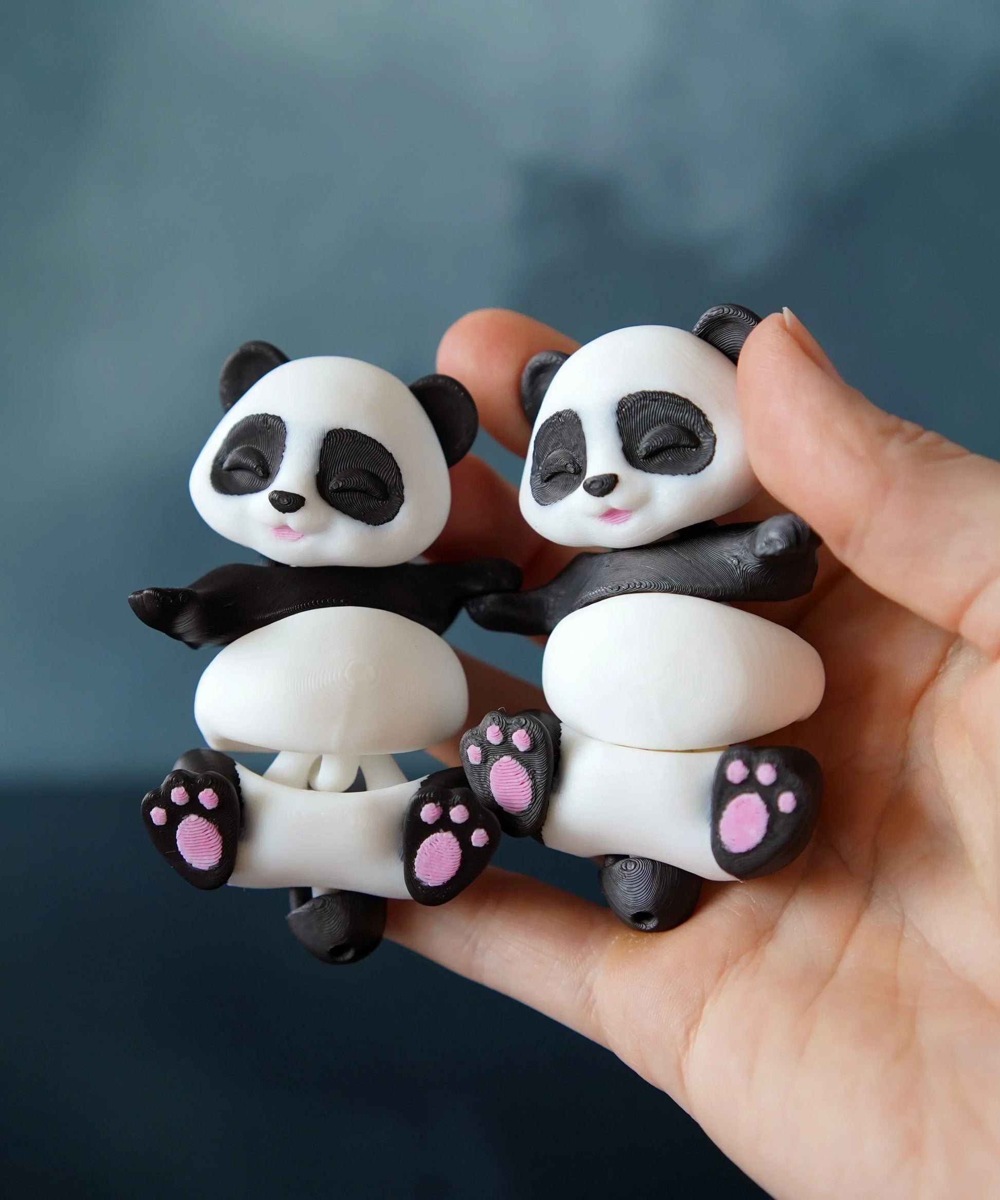 Porte-clés Panda - Jagou Design – Créations artisanales uniques