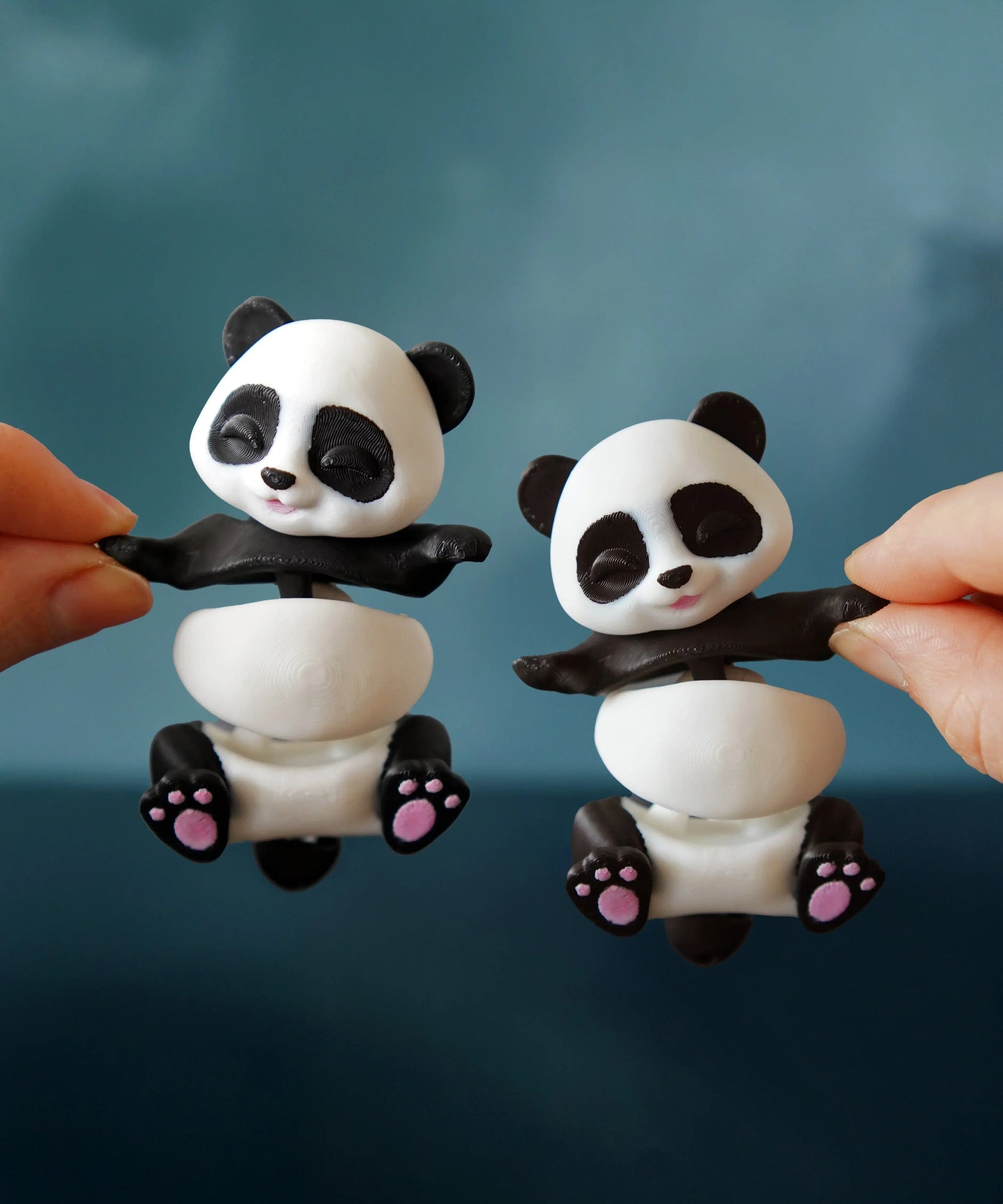 Porte-clés Panda - Jagou Design – Créations artisanales uniques