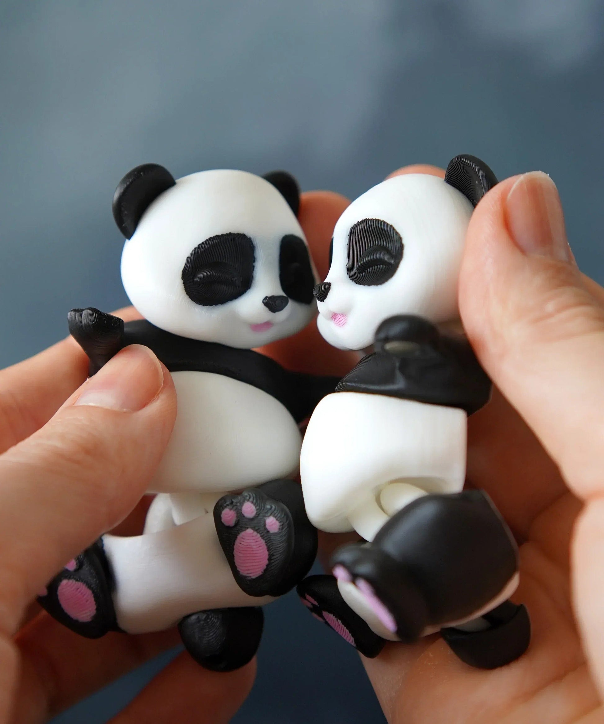 Porte-clés Panda - Jagou Design – Créations artisanales uniques