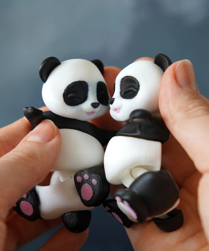 Porte-clés Panda - Jagou Design – Créations artisanales uniques