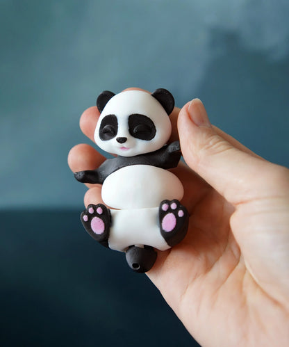 Porte-clés Panda - Jagou Design – Créations artisanales uniques