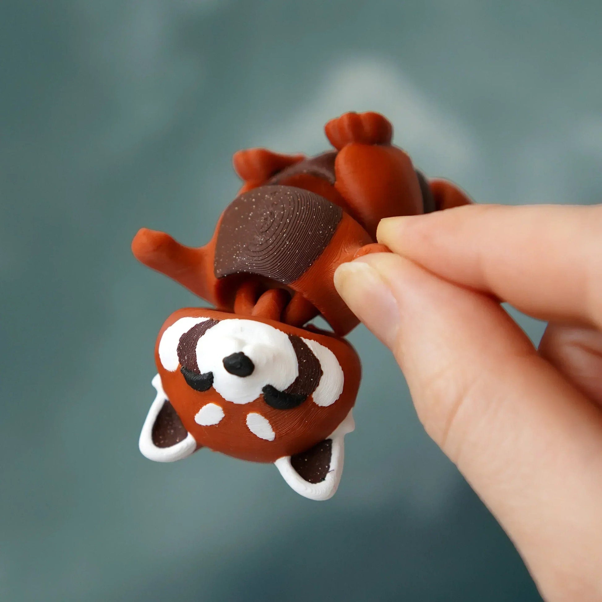 Porte-clés Panda roux - Jagou Design – Créations artisanales uniques