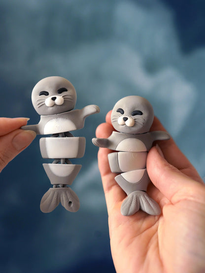 Porte-clés Phoque - Jagou Design – Créations artisanales uniques