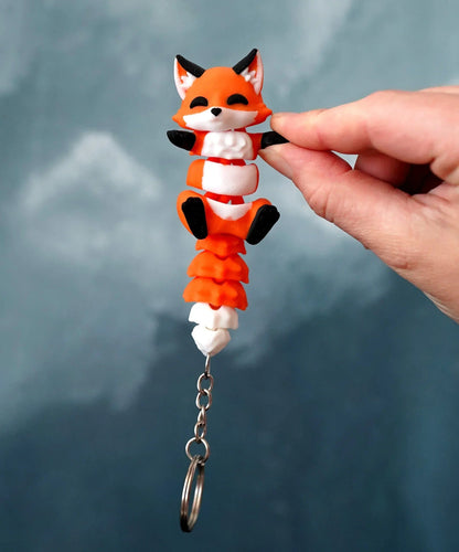 Porte-clés Renard - Jagou Design – Créations artisanales uniques