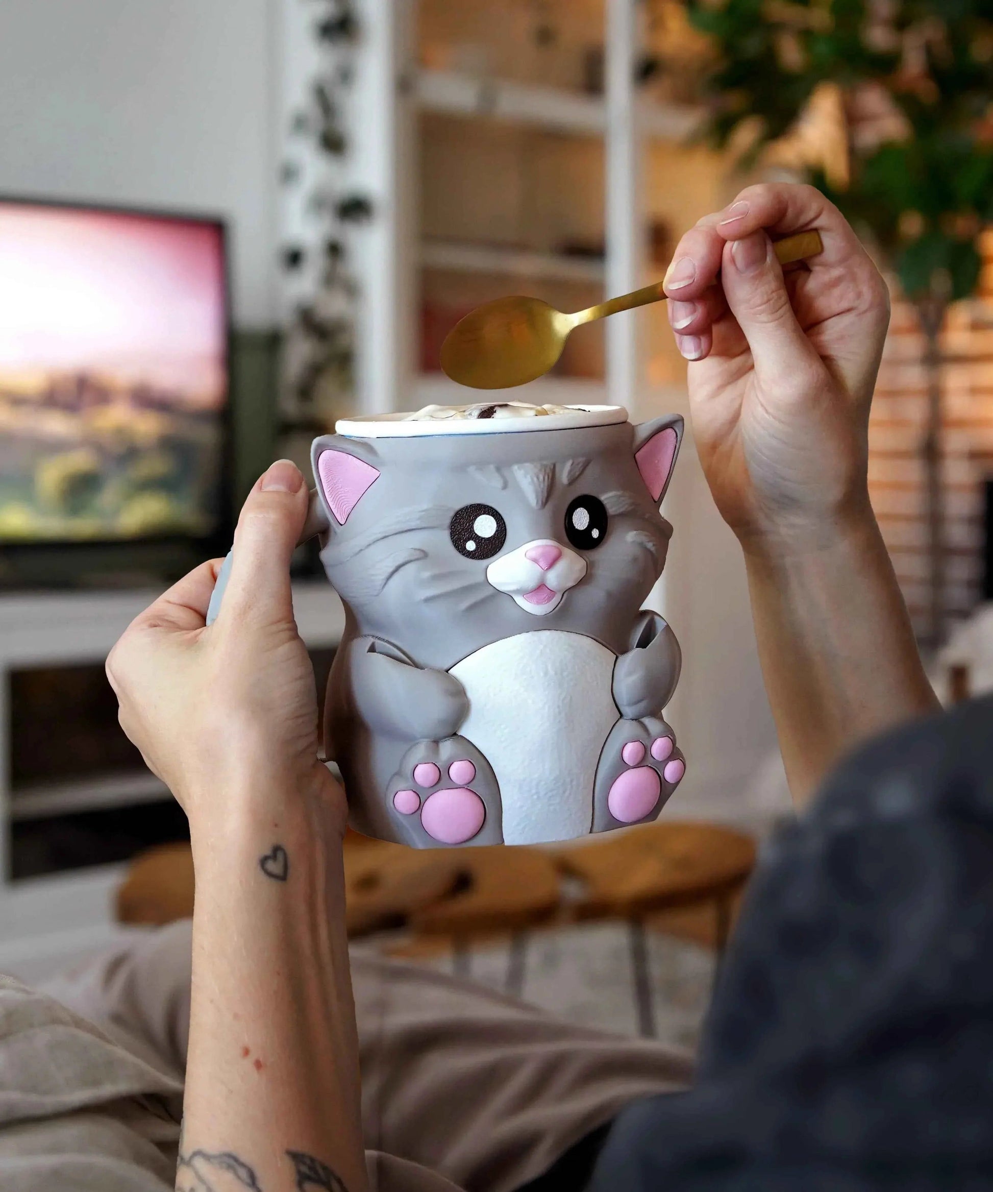 Porte-Glace Chat - Jagou Design – Créations artisanales uniques