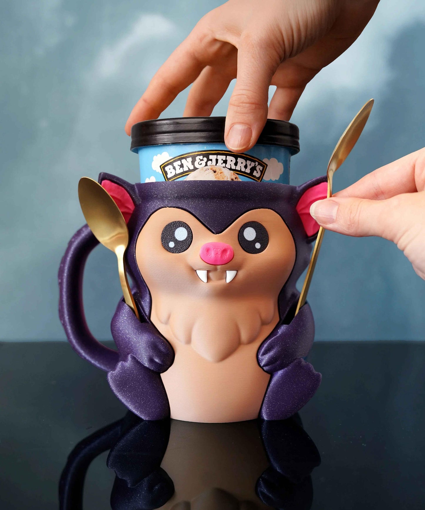 Porte-Glace Chauve-Souris - Jagou Design – Créations artisanales uniques