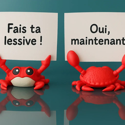Porte Notes Crabe - Jagou Design – Créations artisanales uniques