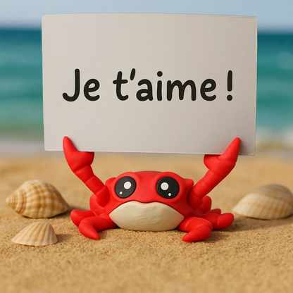 Porte Notes Crabe - Jagou Design – Créations artisanales uniques