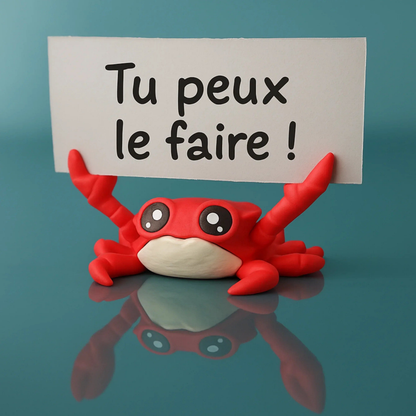 Porte Notes Crabe - Jagou Design – Créations artisanales uniques